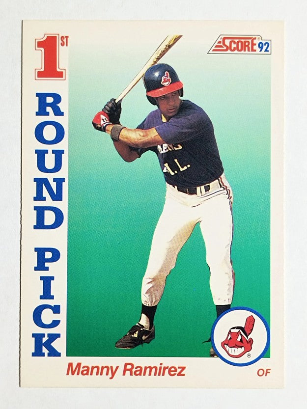 1992 Score #800 Manny Ramirez RC