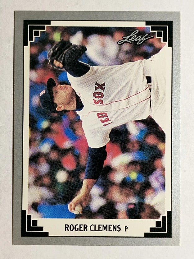 1991 Leaf #488 Roger Clemens