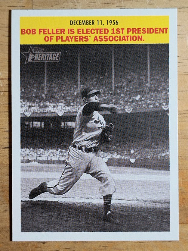 2005 Topps Heritage Flashbacks #BF Bob Feller