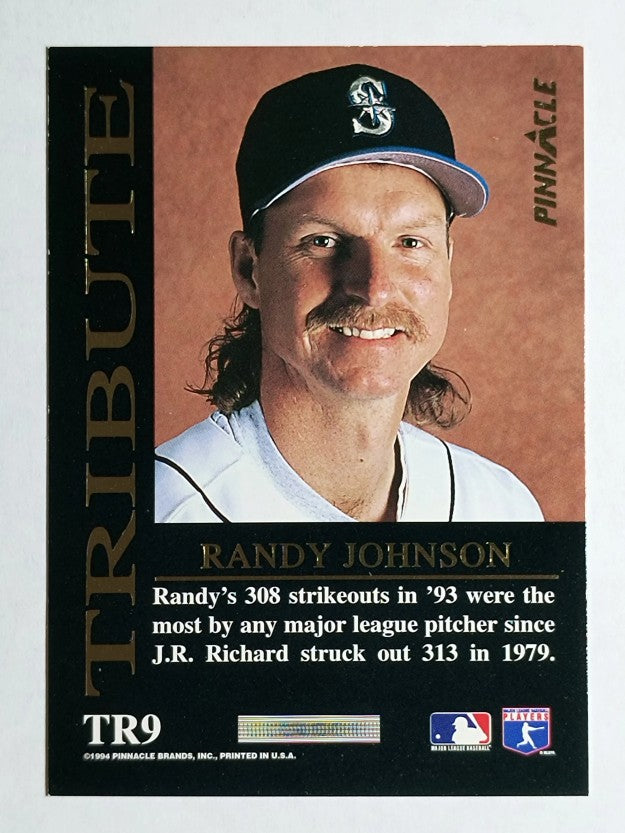 1994 Pinnacle Tribute #TR9 Randy Johnson