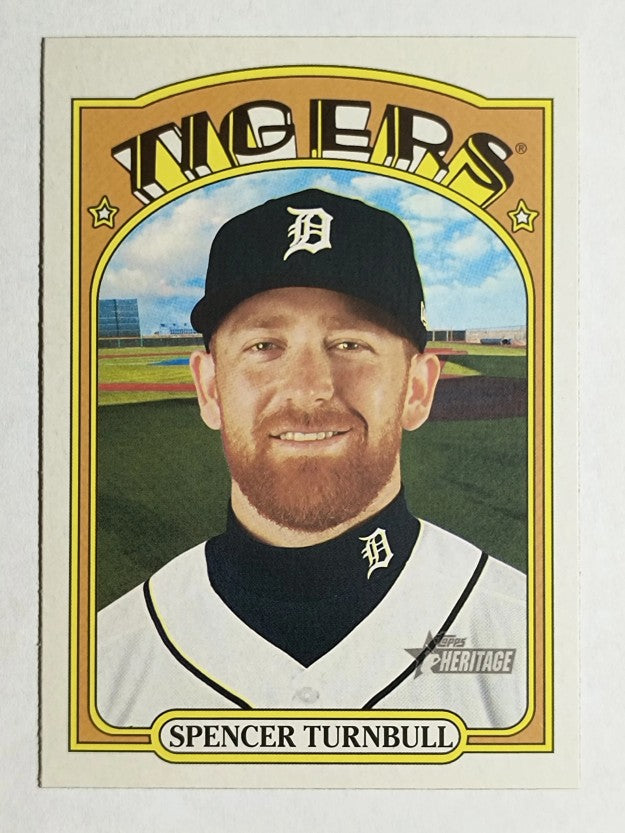2021 Topps Heritage #64 Spencer Turnbull