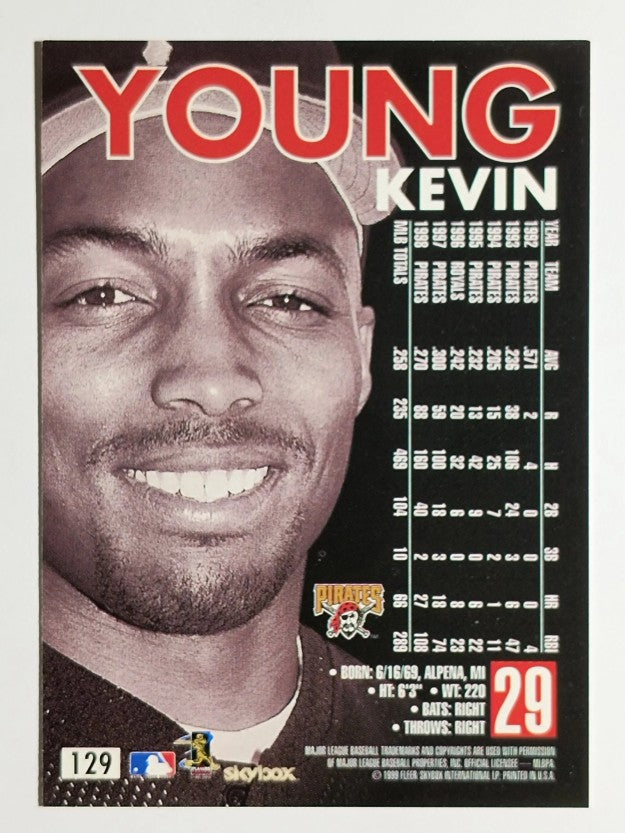 1999 SkyBox Premium #129 Kevin Young