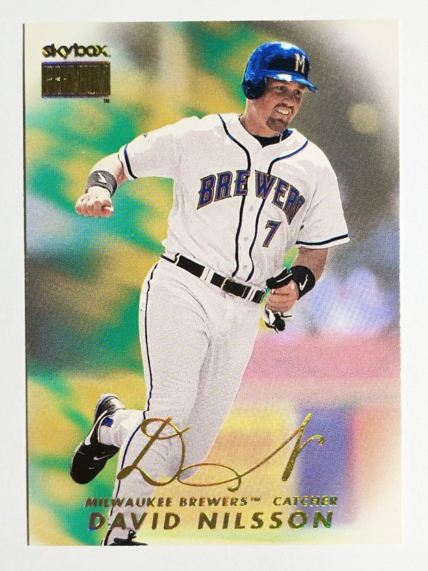 1999 SkyBox Premium #216 David Nilsson