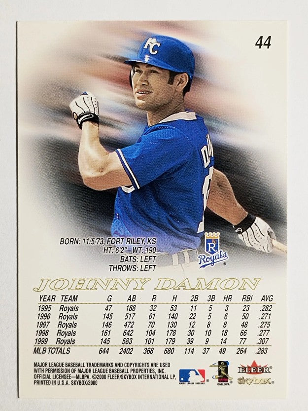 2000 SkyBox #44 Johnny Damon