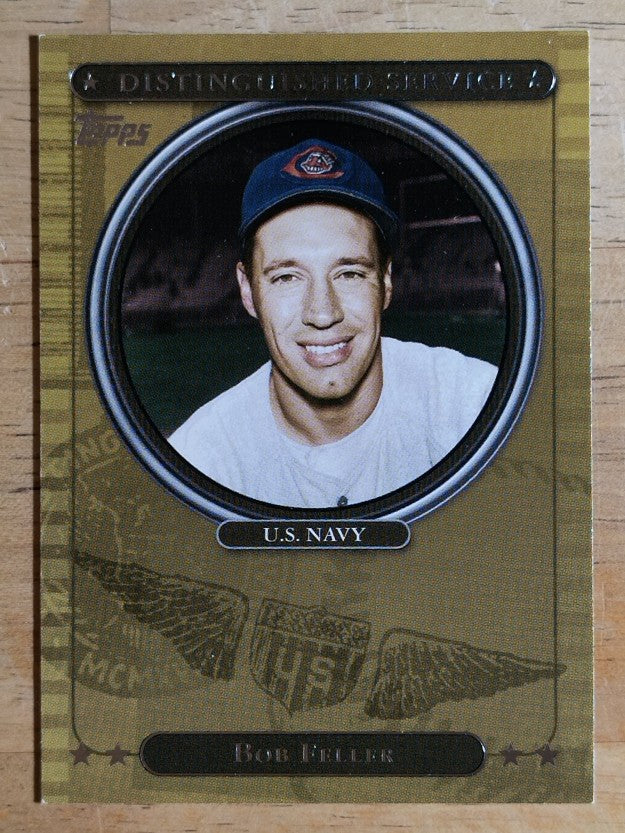 2007 Topps Distinguished Service #DS3 Bob Feller