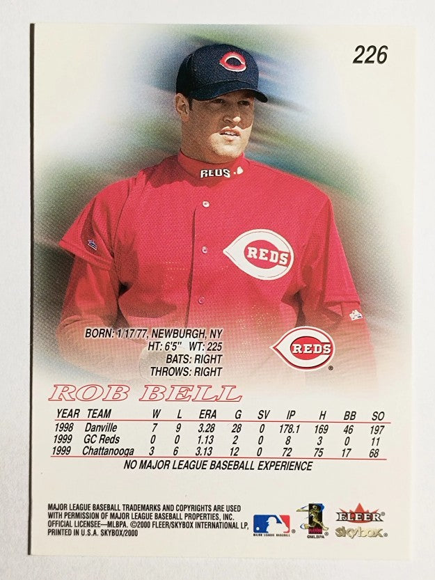 2000 SkyBox #226 Rob Bell