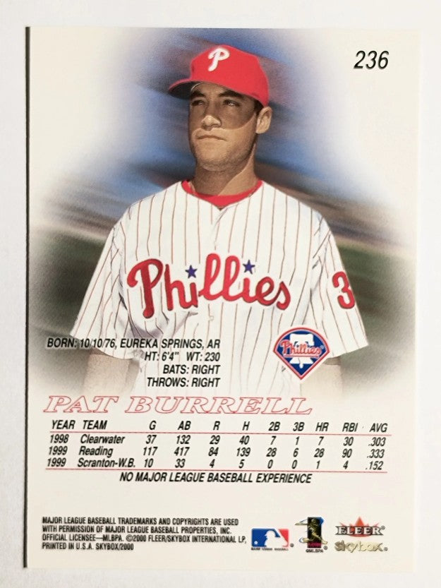 2000 SkyBox #236 Pat Burrell