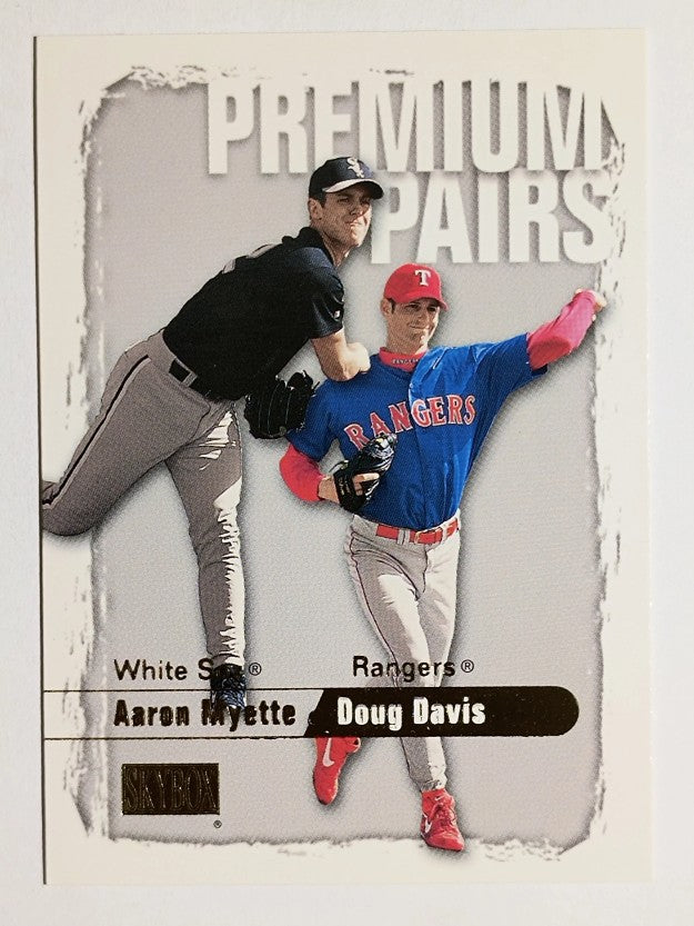 2000 SkyBox #243 Aaron Myette/Doug Davis