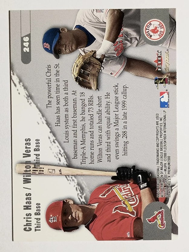 2000 SkyBox #246 Chris Haas/Wilton Veras