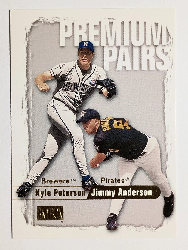 2000 SkyBox #247 Jimmy Anderson/Kyle Peterson