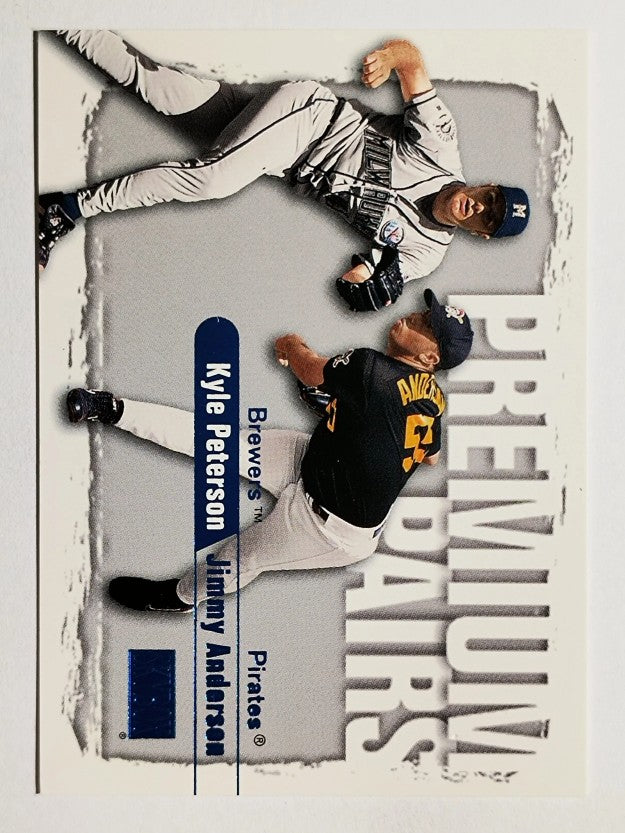 2000 SkyBox #247S Jimmy Anderson/Kyle Peterson SP