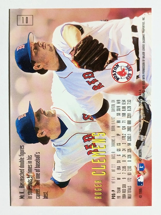 1995 Emotion #10 Roger Clemens