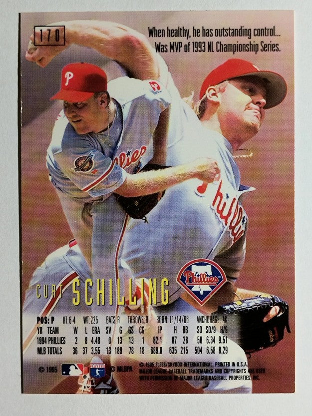 1995 Emotion #170 Curt Schilling