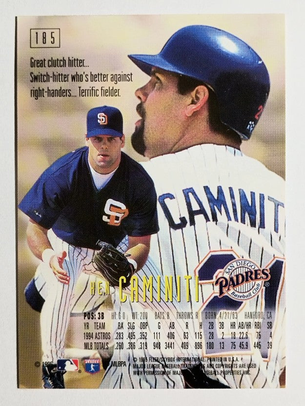 1995 Emotion #185 Ken Caminiti
