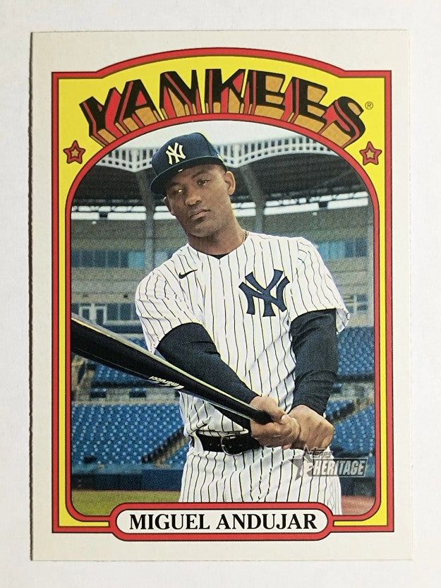 2021 Topps Heritage #72 Miguel Andujar