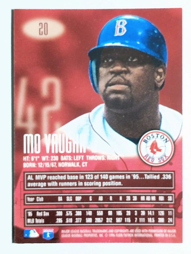 1996 Emotion-XL #20 Mo Vaughn