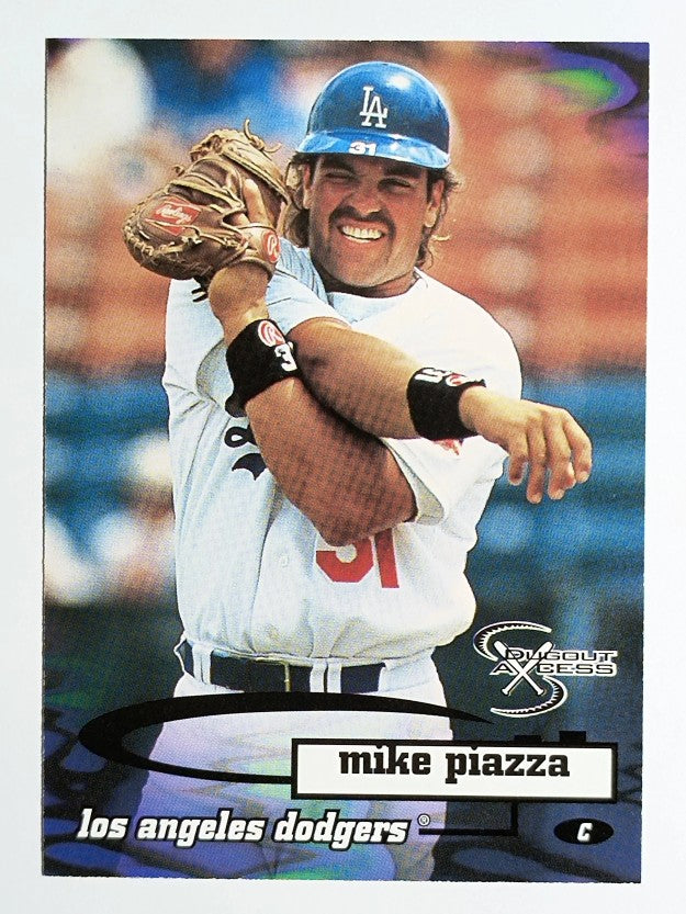1998 SkyBox Dugout Axcess #22 Mike Piazza