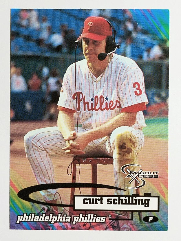 1998 SkyBox Dugout Axcess #35 Curt Schilling