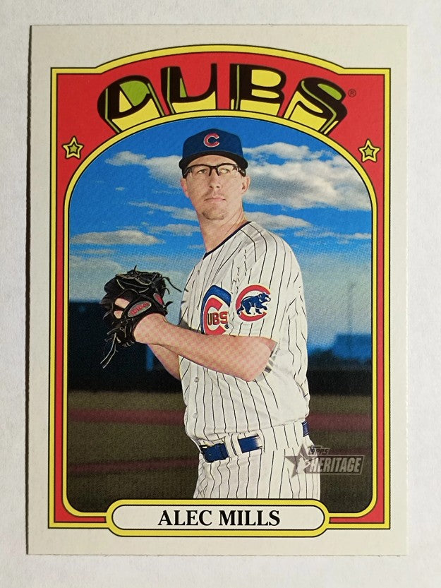 2021 Topps Heritage #76 Alec Mills