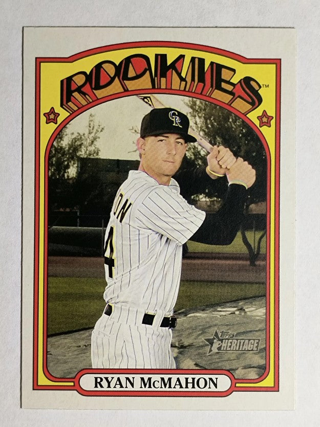 2021 Topps Heritage #77 Ryan McMahon