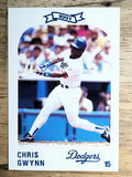 1991 Dodgers Police #15 Chris Gwynn