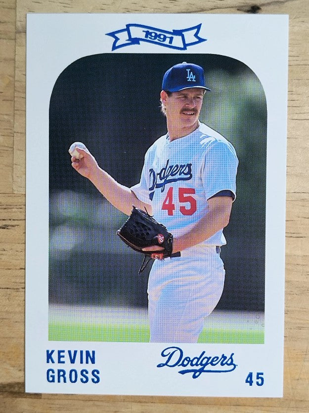1991 Dodgers Police #45 Kevin Gross