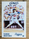 1991 Dodgers Police #48 Ramon Martinez