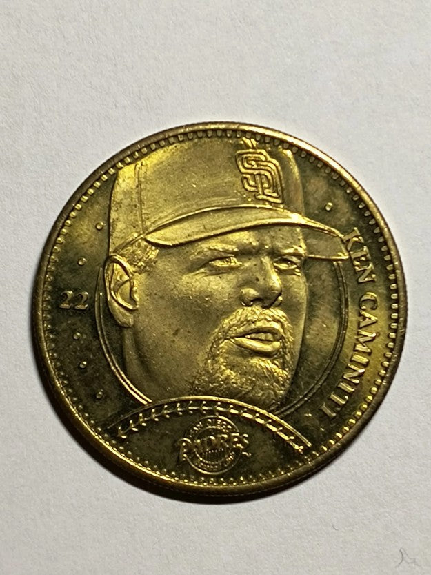 1997 Pinnacle Mint Coins Brass #22 Ken Caminiti