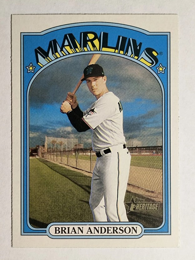 2021 Topps Heritage #78 Brian Anderson