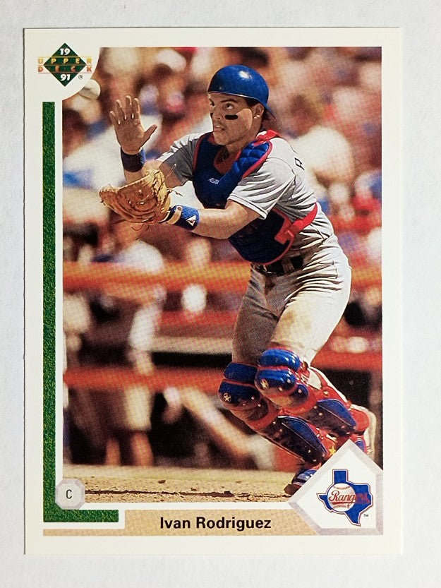 1991 Upper Deck Final Edition #55F Ivan Rodriguez RC