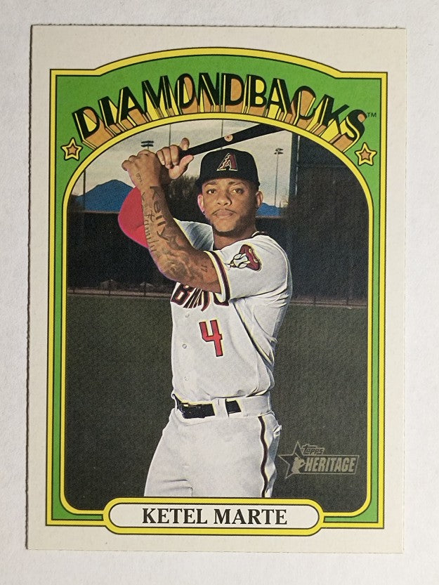 2021 Topps Heritage #83 Ketel Marte