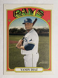 2021 Topps Heritage #84 Yandy Diaz