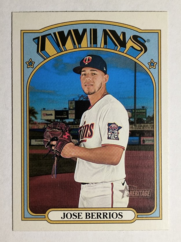2021 Topps Heritage #113 Jose Berrios