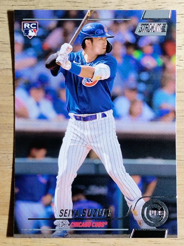 2022 Stadium Club #27 Seiya Suzuki RC