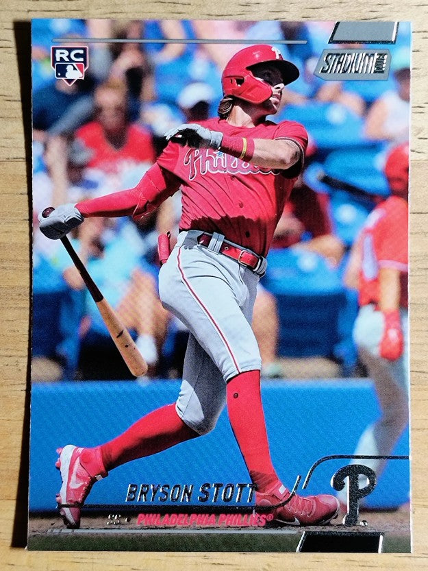 2022 Stadium Club #71 Bryson Stott RC