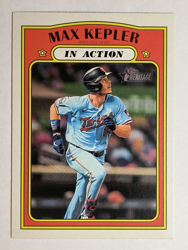 2021 Topps Heritage #120 Max Kepler IA