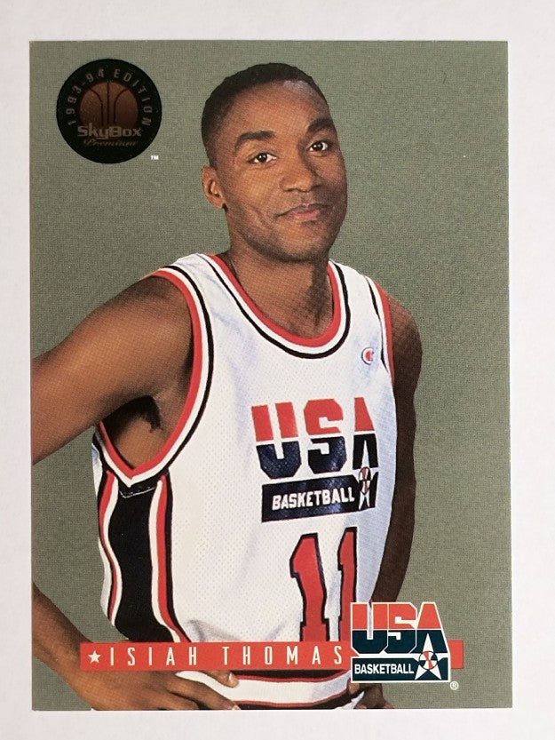 1993-94 SkyBox Premium USA Tip-Off #13 Isiah Thomas