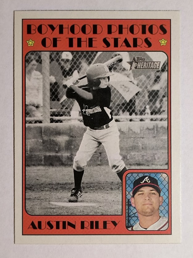 2021 Topps Heritage #150 Austin Riley KP