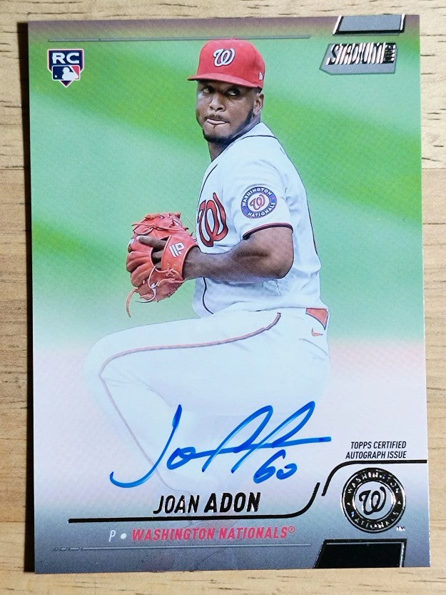 2022 Stadium Club Autographs #SCBAJAD Joan Adon