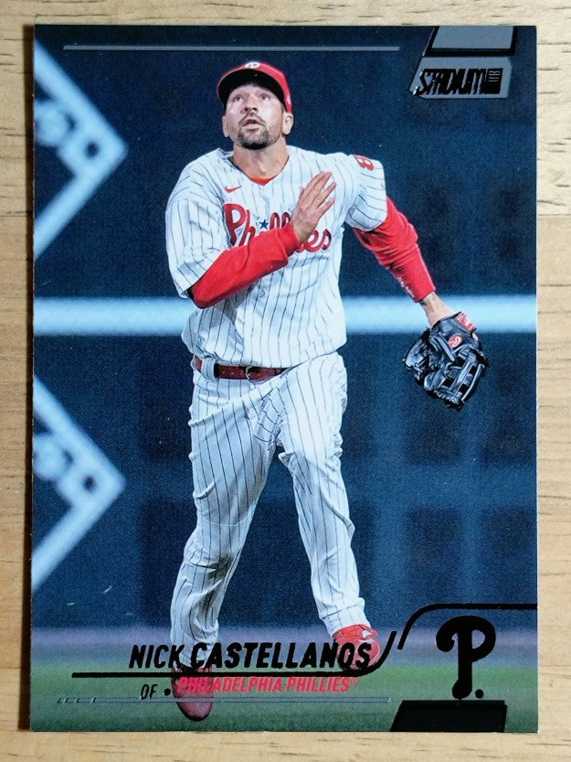 2022 Stadium Club Black Foil #17 Nick Castellanos
