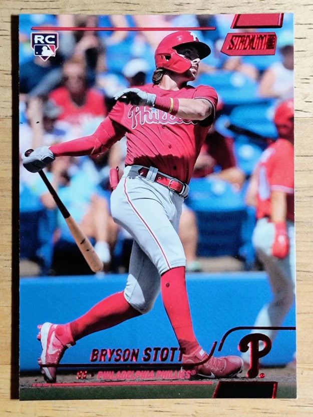 2022 Stadium Club Red Foil #71 Bryson Stott