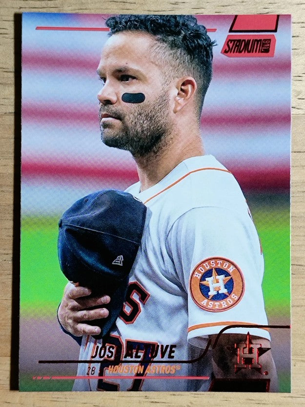 2022 Stadium Club Red Foil #160 Jose Altuve