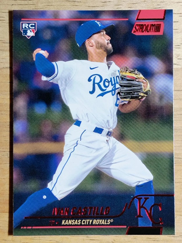 2022 Stadium Club Red Foil #248 Ivan Castillo