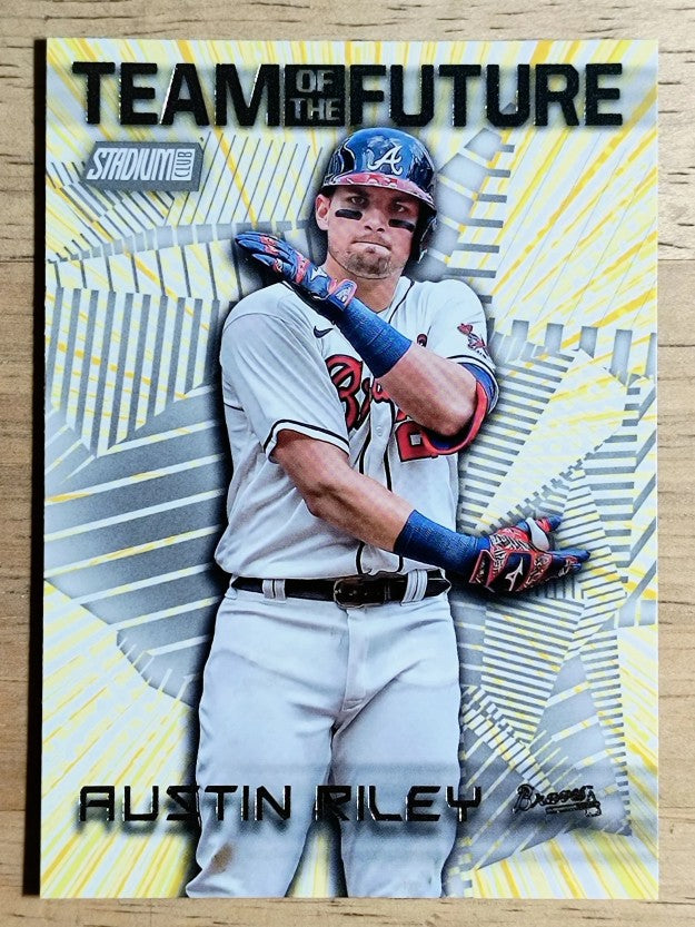 2022 Stadium Club Team of the Future #TOF9 Austin Riley