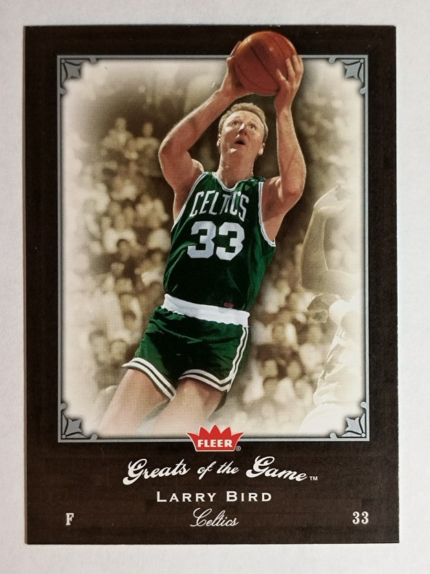 2005-06 Greats of the Game #52 Larry Bird
