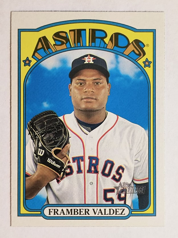 2021 Topps Heritage #154 Framber Valdez