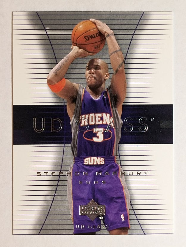 2003-04 UD Glass #46 Stephon Marbury