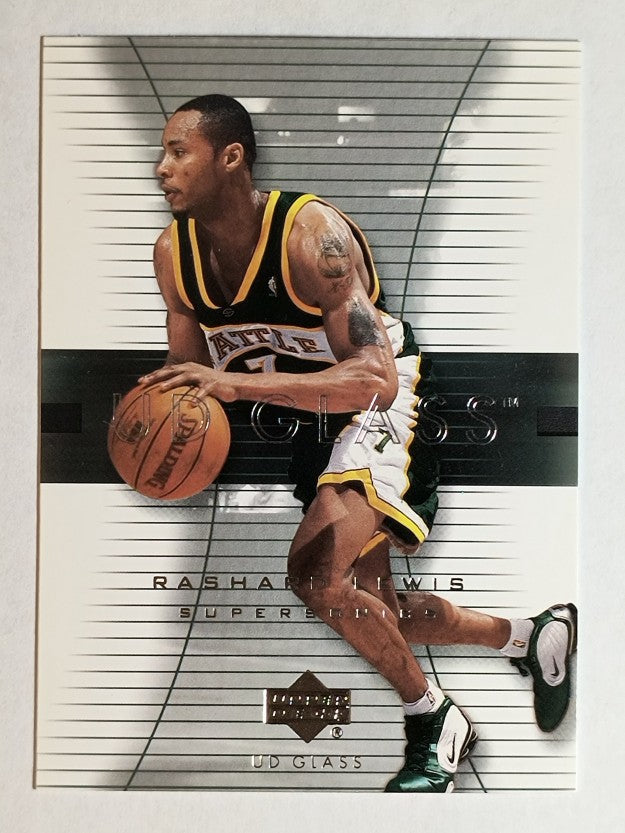 2003-04 UD Glass #54 Rashard Lewis