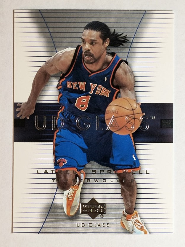 2003-04 UD Glass #34 Latrell Sprewell