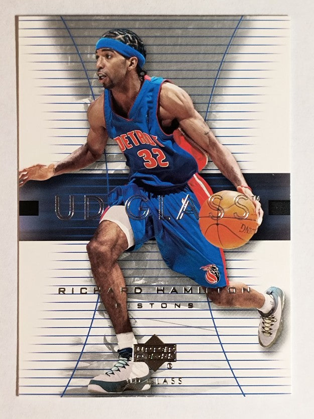 2003-04 UD Glass #14 Richard Hamilton